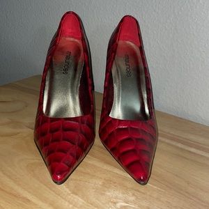 Maurice’s RED High heels